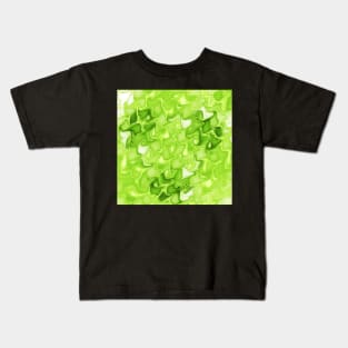 Green waves Kids T-Shirt